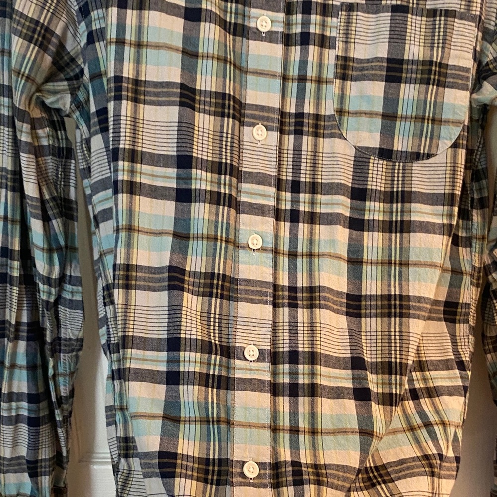 J. Crew Multicolor Plaid Button-Down Shirt - Picture 6 of 10